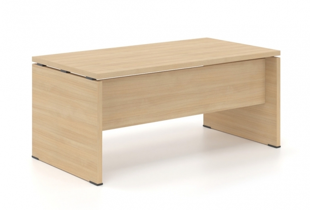 Γραφείο Διευθυντικό Dromeas σειράς Lysis Plus διάστασης 170Χ90X73Η σε απόχρωση φυσικό δρυς