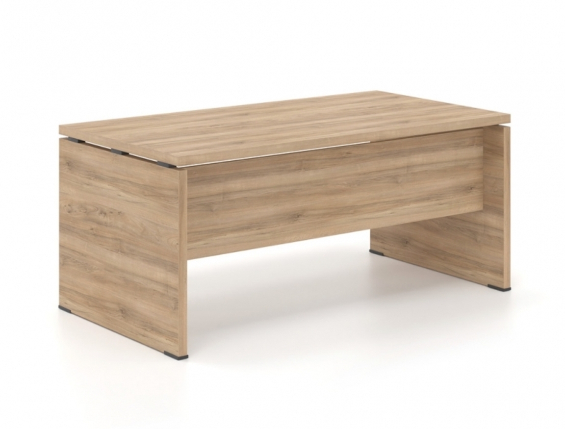 Γραφείο Διευθυντικό Dromeas σειράς Lysis Plus διάστασης 170Χ90X73Η σε απόχρωση καρυδιά Η3700