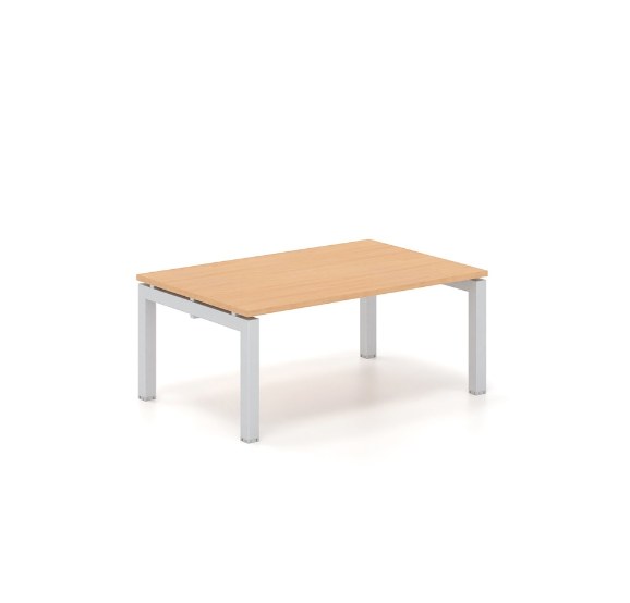 Τραπεζάκι αναμονής Dromeas σειράς Neo διάστασης 900 mm x 600 mm x 380H σε απόχρωση Φυσικό Δρύς με Γκρί Σκελετό