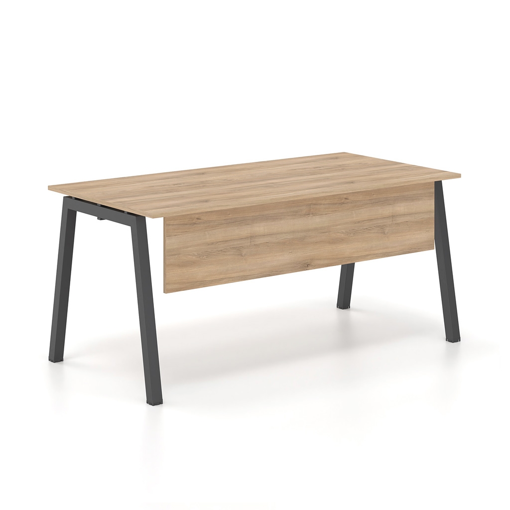 Γραφείο εργασίας Dromeas σειράς Neo A με μετώπη